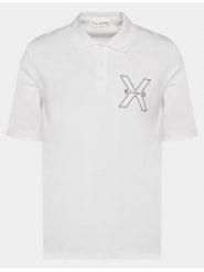 Richmond X Polo Lisi UMP24207PO Biały Regular Fit. Białe koszulki polo męskie Richmond X, m, bez wzorów, z bawełny, bez kołnierzyka, bez ramiączek. Za 309.99 zł.