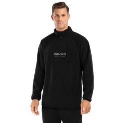 Bluza z grubego polaru do sportów zimowych męska Shadow. Czarne bluzy z polaru męskie SIROKO, m, bez wzorów, z polaru, sportowe, bez ramiączek, bez kaptura. W wyprzedaży za 152.00 zł.