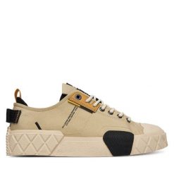 Trampki Palladium. Brązowe trampki męskie Palladium, bez wzorów, bez zapięcia. Za 379.99 zł.