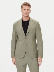 BOSS Marynarka C-Hanry 50545800 Zielony Slim Fit. Zielone marynarki męskie Boss, m, bez wzorów, z wełny. Za 1,779.00 zł.