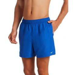 Spodenki kąpielowe męskie Nike Essential niebieskie NESSA560 494. Niebieskie kąpielówki męskie Nike, bez wzorów, sportowe. Za 194.45 zł.