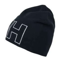 Czapka na zimę dla dorosłych Helly Hansen Outline Beanie. Niebieskie czapki męskie Helly Hansen, na zimę, bez wzorów, sportowe. Za 157.00 zł.