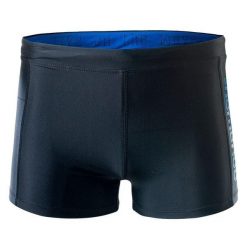 Męskie Spodenki Kąpielowe Flavio. Czarne kąpielówki męskie AQUAWAVE, bez wzorów, sportowe. Za 110.99 zł.