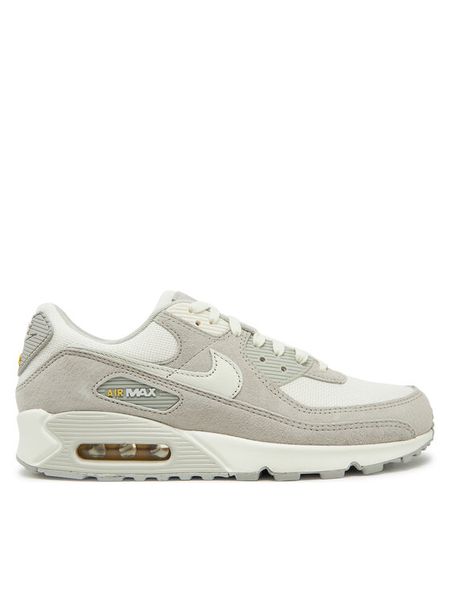 Nike Sneakersy Air Max 90 HF9383 001 Szary. Szare buty sportowe na co dzień męskie Nike, m, bez wzorów, ze skóry, bez ramiączek, bez kaptura. Za 659.99 zł.