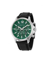 Nautica Zegarek Blueocean Chronograph NAPBOF401 Czarny. Czarne zegarki męskie Nautica. Za 579.99 zł.