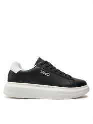 Liu Jo Sneakersy Big 01 7B4027 PX474 Czarny. Czarne buty sportowe na co dzień męskie Liu Jo, m, bez wzorów, ze skóry, bez ramiączek, bez kaptura. Za 369.99 zł.