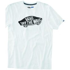 Vans Koszulka M Vans Otw White/Black Xl. Białe t-shirty sportowe męskie Vans, m, bez wzorów, z bawełny, młodzieżowe, bez ramiączek. Za 59.00 zł.