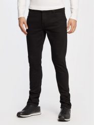 Guess Jeansy Miami M2YAN1 D4Q51 Czarny Skinny Fit. Czarne jeansy męskie Guess, z aplikacjami, z bawełny. Za 339.99 zł.