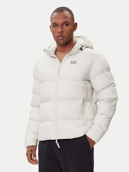 EA7 Emporio Armani Kurtka zimowa 7M000694 AF15956 U1112 Beżowy Regular Fit. Brązowe kurtki męskie EA7 Emporio Armani, na zimę, m, bez wzorów, z syntetyku, bez ramiączek, bez kaptura. Za 919.00 zł.