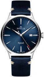 Zegarek męski Appella L90.5215M niebieski. Niebieskie zegarki męskie Appella. Za 3,280.00 zł.