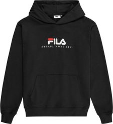 Bluza Fila Valsera czarna FAU0227 80010 XL. Czarne bluzy nierozpinane męskie Fila, m, bez wzorów, bez ramiączek, bez kaptura. Za 391.83 zł.