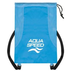 Worek na sprzęt plecak Aqua Speed Mesh Backpack. Białe plecaki męskie Aqua-Speed, bez wzorów, z meshu. Za 39.99 zł.