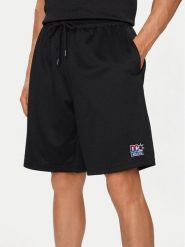 DC Szorty sportowe The Champs Short ADYWS03076 Czarny Regular Fit. Czarne szorty sportowe męskie DC, bez wzorów, z syntetyku, sportowe. Za 149.99 zł.
