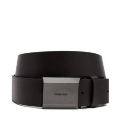 Pasek Męski Calvin Klein. Brązowe paski męskie Calvin Klein, bez wzorów. Za 179.99 zł.