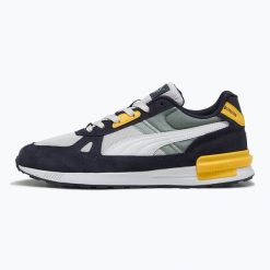 Buty męskie PUMA Graviton Pro. Białe buty sportowe na co dzień męskie Puma, m, bez wzorów, bez ramiączek, bez kaptura. Za 289.99 zł.