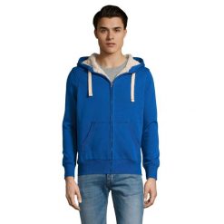 Kurtka Dla Dorosłych Unisex Sherpa Zapinana Na Zamek Błyskawiczny. Niebieskie kurtki męskie SOL'S, s, bez wzorów, sportowe, bez ramiączek, bez kaptura. Za 263.99 zł.