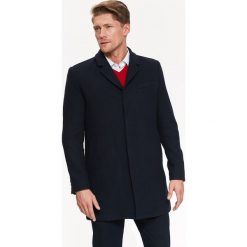 KLASYCZNY PŁASZCZ MĘSKI Z WEŁNIANEJ TKANINY. Płaszcze męskie marki TOP SECRET. W wyprzedaży za 149.99 zł.