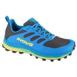 Buty do biegania męskie Inov-8 Mudtalon. Niebieskie buty do biegania męskie Inov-8, bez wzorów, z gumy, bez zapięcia, do biegania. Za 649.00 zł.