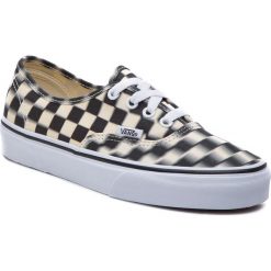 Tenisówki VANS - Authentic VN0A38EMVJM1 (Blur Check) Black/Classi. Brązowe trampki męskie Vans, bez wzorów, z gumy, sportowe, bez zapięcia. W wyprzedaży za 199.00 zł.