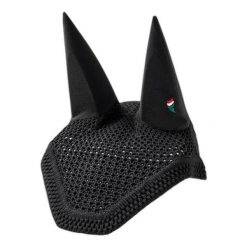 Czapka z muchą dla koni. Czarne krawaty i muchy męskie EQODE BY EQUILINE, bez wzorów, sportowe. Za 334.50 zł.