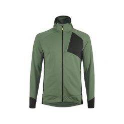 Polar z wełny merino Löffler. Zielone bluzy z polaru męskie LOFFLER, l, bez wzorów, z polaru, sportowe, bez ramiączek, bez kaptura. Za 723.00 zł.