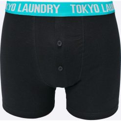 Tokyo Laundry - Bokserki (2-pack). Czarne bokserki męskie Tokyo Laundry, z bawełny. W wyprzedaży za 24.90 zł.