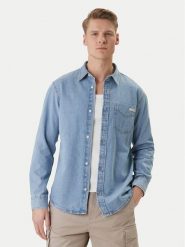 Calvin Klein Jeans Koszula jeansowa Essential LV04RE710G Niebieski Regular Fit. Niebieskie koszule męskie Calvin Klein Jeans, m, bez wzorów, z bawełny, bez kołnierzyka, bez ramiączek. Za 419.99 zł.