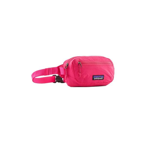Nerka turystyczna Terravia Mini Hip Pack. Czerwone saszetki męskie Patagonia, bez wzorów. Za 179.99 zł.