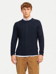 Jack & Jones Sweter Craig 12258480 Granatowy Regular Fit. Niebieskie kardigany męskie Jack & Jones, m, bez wzorów, z syntetyku, bez ramiączek. Za 119.99 zł.