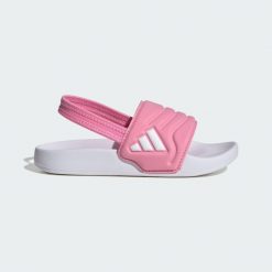 Klapki Adilette Estrap 2.0 Slides Children. Białe klapki i japonki męskie ADIDAS, bez wzorów. Za 109.00 zł.