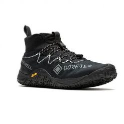Buty do biegania męskie Merrell Trail Glove 7 Gtx. Czarne buty do biegania męskie Merrell, bez wzorów, z materiału, bez zapięcia, do biegania. Za 882.00 zł.