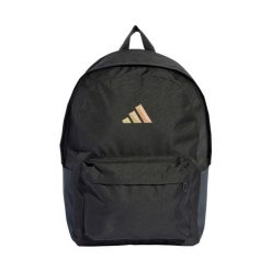 Plecak adidas Essentials 3 Bar Logo czarny JY1002. Czarne plecaki męskie ADIDAS, bez wzorów. Za 95.00 zł.