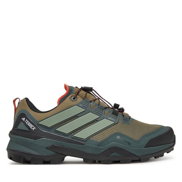 Trekkingi adidas. Brązowe buty trekkingowe męskie ADIDAS, bez wzorów, z gore-texu, bez zapięcia, trekkingowe, adidas terrex, gore-tex. Za 499.99 zł.
