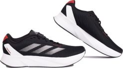 Adidas Buty męskie do biegania adidas Duramo SL czarne IE9700 40 2/3. Czarne buty do biegania męskie ADIDAS, bez wzorów, bez zapięcia, do biegania. Za 255.53 zł.