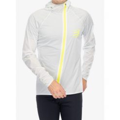 Kurtka do biegania męska Compressport Hurricane Waterproof 10/10 Jacket. Białe kurtki treningowe męskie Compressport, m, bez wzorów, bez kaptura, do biegania. Za 665.99 zł.