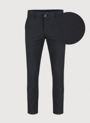 PAKO LORENTE – Spodnie męskie czarne P22WF-WX-006-C-S. Czarne eleganckie spodnie męskie Pako Lorente, bez wzorów, z elastanu, casualowe. Za 169.99 zł.