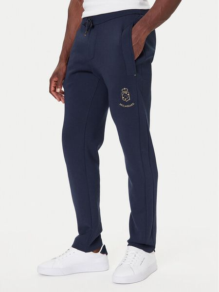 Paul&Shark Spodnie dresowe 15311824 Granatowy Regular Fit. Niebieskie spodnie dresowe męskie PAUL&SHARK, bez wzorów, z dresówki. Za 939.00 zł.