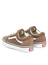 Vans Tenisówki Old Skool VN000D7Z1NU1 Brązowy. Brązowe trampki męskie Vans, bez wzorów, z materiału, bez zapięcia. Za 369.99 zł.