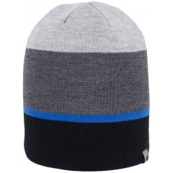 4F Męska Czapka H4Z17 cam004 Ciemny Szary Melanżl-Xl. Szare czapki męskie 4f, z elastanu, sportowe. W wyprzedaży za 24.00 zł.