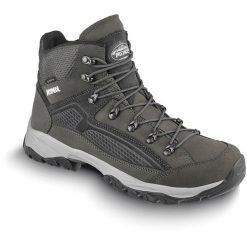 Buty trekkingowe męskie MEINDL Baltimore GTX z membraną Gore-tex. Szare buty trekkingowe męskie Meindl, bez wzorów, z gore-texu, sportowe, bez obcasa, bez zapięcia. Za 1,099.00 zł.