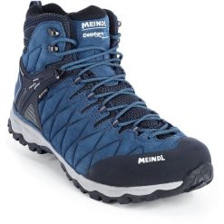 Buty trekkingowe męskie MEINDL Mondello Mid GTX. Niebieskie buty trekkingowe męskie Meindl, bez wzorów, bez zapięcia, trekkingowe. Za 1,351.77 zł.