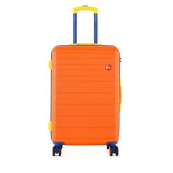 Walizka średnia Semi Line. Brązowe walizki męskie Semi-line, bez wzorów, średnie. Za 239.99 zł.