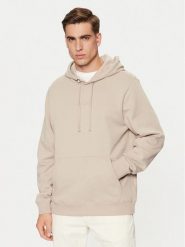 Guess Bluza M4BQ45 K9YH1 Beżowy Regular Fit. Brązowe bluzy nierozpinane męskie Guess, m, z aplikacjami, z bawełny, bez ramiączek, bez kaptura. Za 229.99 zł.
