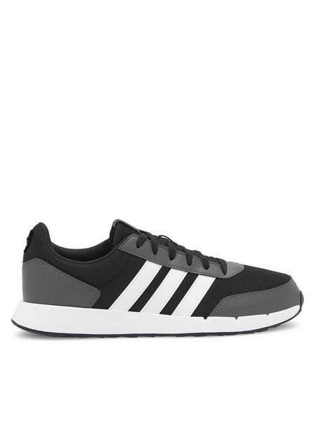 Adidas Sneakersy RUN50S IF1553 Czarny. Czarne buty sportowe na co dzień męskie ADIDAS, m, bez wzorów, z materiału, bez ramiączek, bez kaptura. Za 229.99 zł.