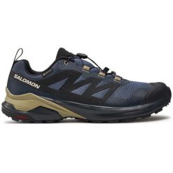 Buty do biegania męskie Salomon Trailowe X-adventure Gtx Gore-tex. Brązowe buty do biegania męskie Salomon, na zimę, bez wzorów, z gore-texu, bez zapięcia, do biegania, gore-tex. Za 638.00 zł.