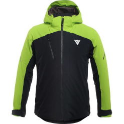 Kurtka narciarska w kolorze czarno-limonkowym. Czarne kurtki narciarskie i snowboardowe męskie Dainese. W wyprzedaży za 1,696.95 zł.