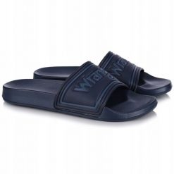 Wrangler Klapki męskie Wrangler Averell granatowe 20261059 29Y 41. Klapki i japonki męskie Wrangler, bez wzorów. Za 80.99 zł.