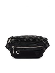 Guess Nerka HMBENP P6156 Czarny. Czarne saszetki męskie Guess, z aplikacjami, z materiału. Za 369.99 zł.