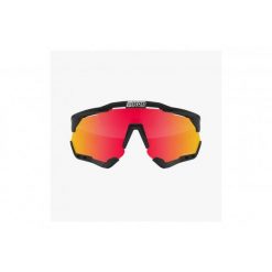Okulary Scicon Aeroshade XL SCNPP black gloss. Czerwone okulary przeciwsłoneczne męskie SCICON SPORTS, bez wzorów, sportowe. Za 853.50 zł.