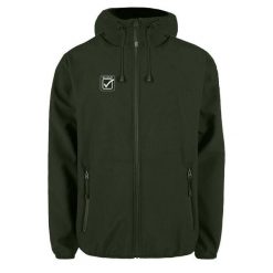 Unisex Softshell Kurtka Givova Zielona Armijna - Rozmiar L. Zielone kurtki softshell męskie Givova, l, bez wzorów, z softshellu, bez kaptura, trekkingowe. Za 269.99 zł.